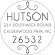 Hutson Round Address Labels Image 2 of 2
